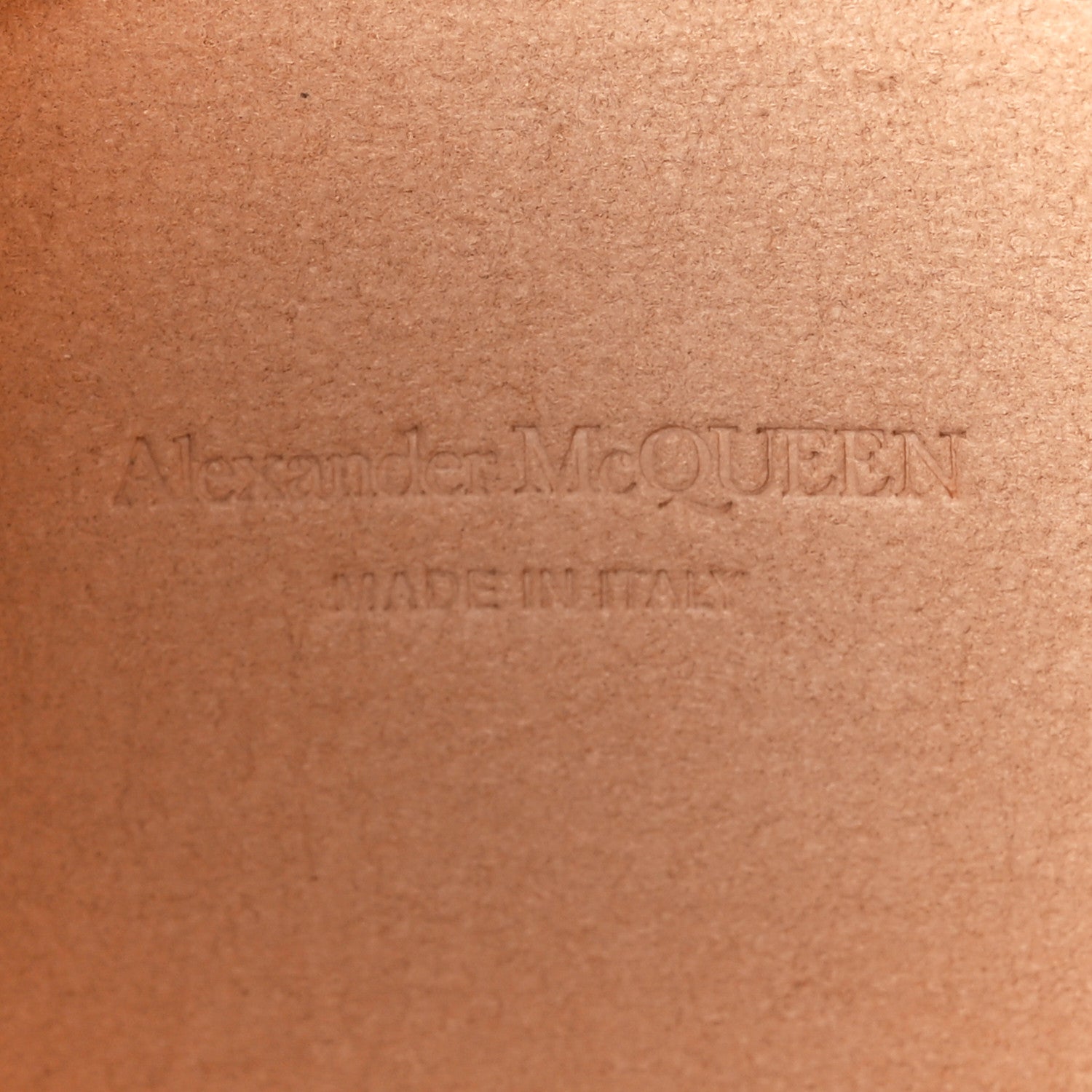 Alexander McQueen Calfskin Crocodile Embossed Knuckle Flat Clutch Burgundy 7 of 11