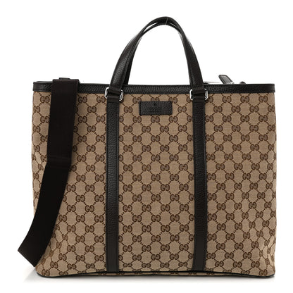 Gucci GG Monogram Large Joy Tote Bag Dark Brown 1 of 11