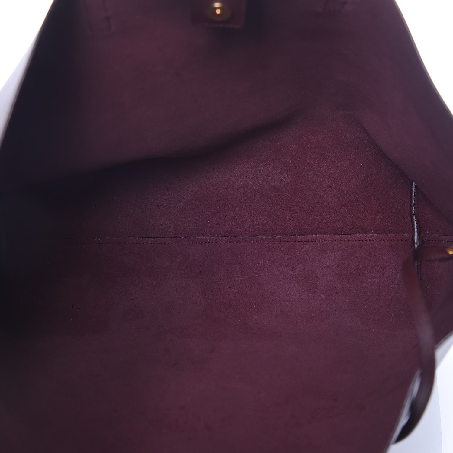 Saint Laurent Calfskin Large Shopping Tote Bordeaux 6 of 13