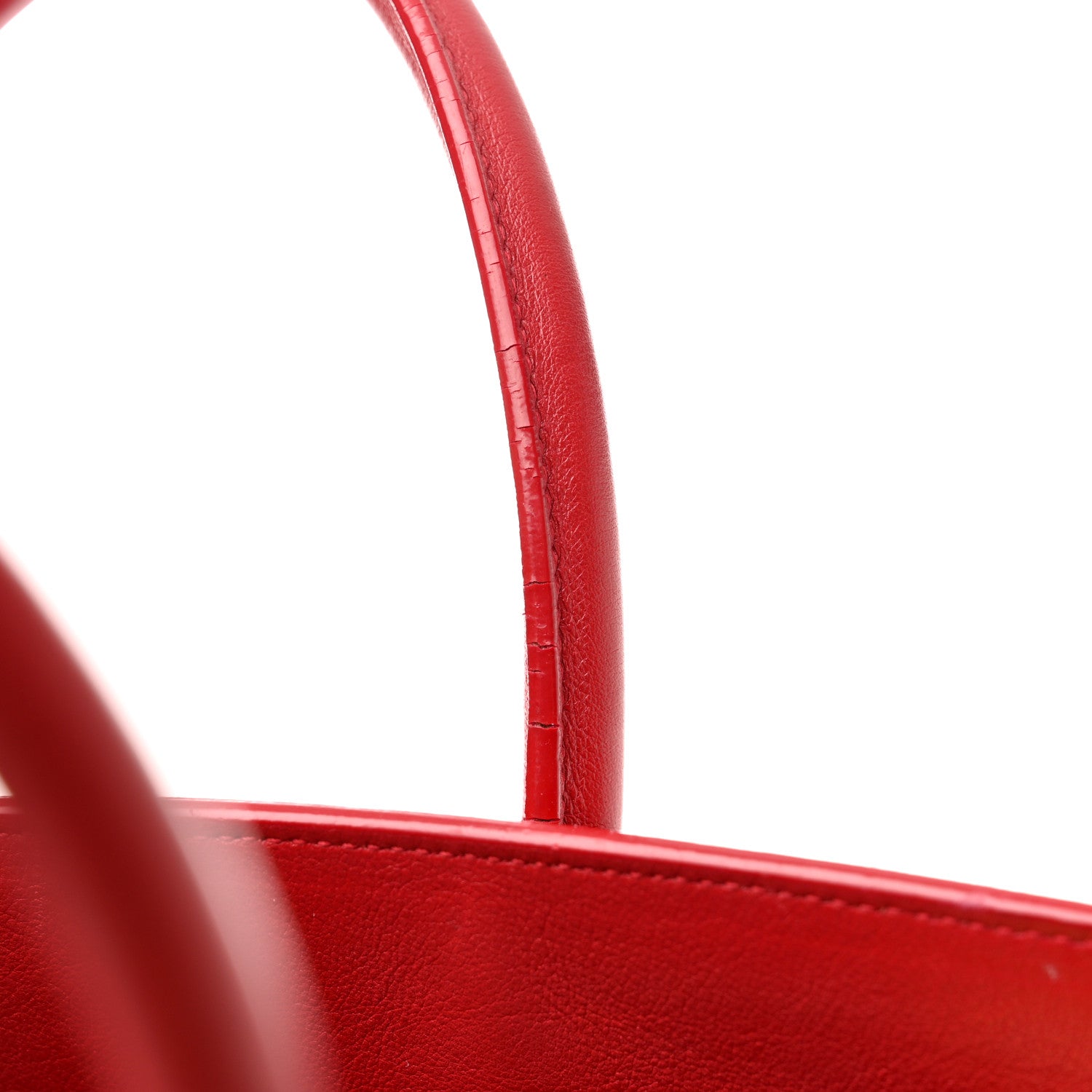 Saint Laurent Calfskin Large Sac de Jour Carryall Rouge Orient 18 of 19