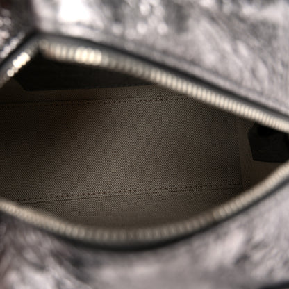 Givenchy Laminated Lambskin Micro Antigona Cube Bag Silvery Grey 5 of 9