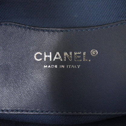 Chanel Calfskin Large Just Mademoiselle Blue 6 of 21