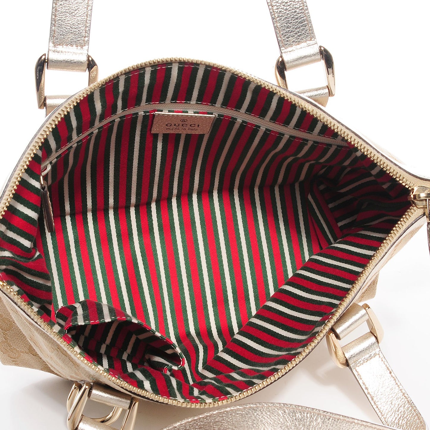 Monogram Small Abbey Tote Platinum