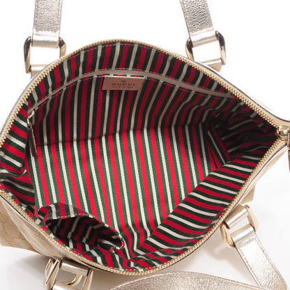 Gucci Monogram Small Abbey Tote Platinum 5 of 7
