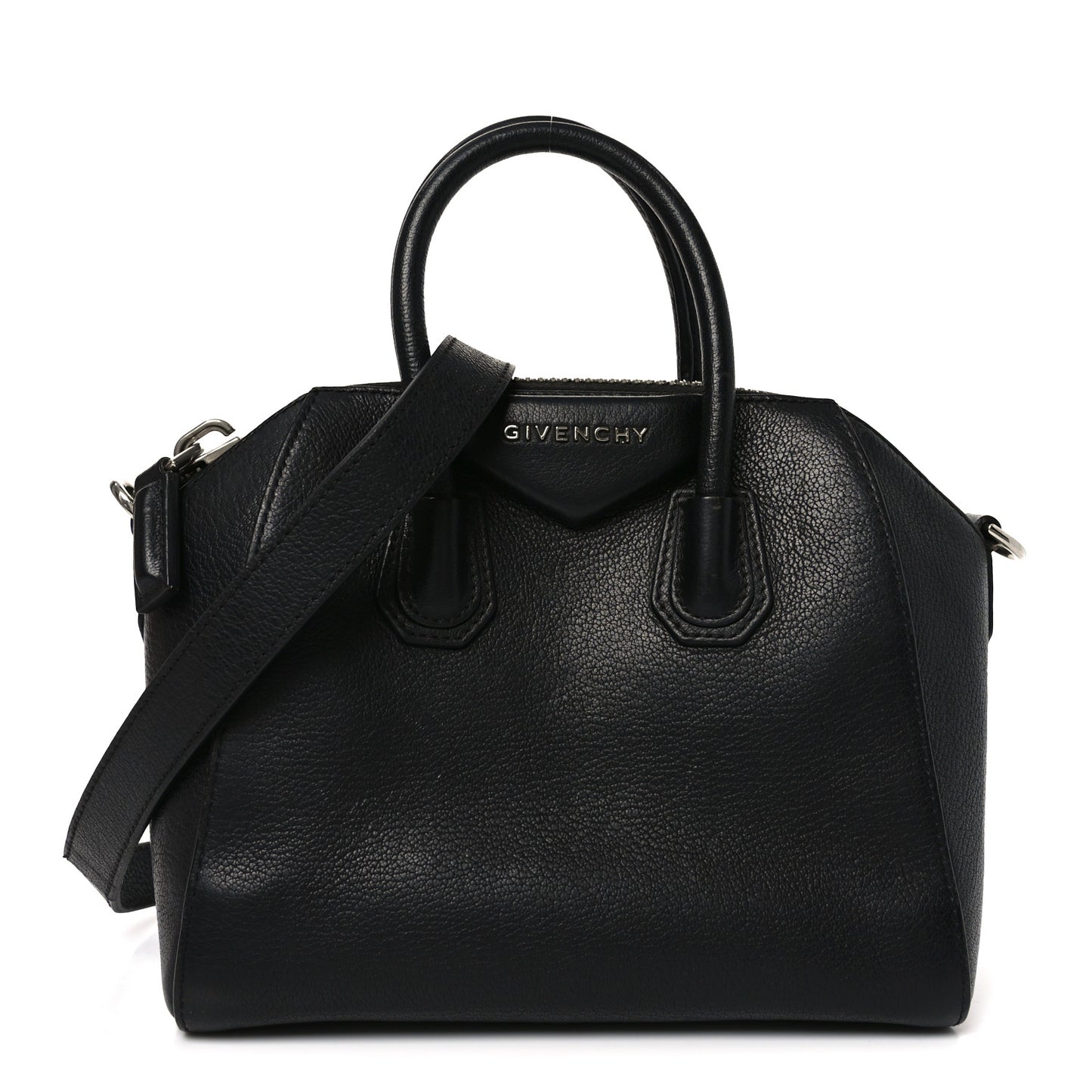 Sugar Goatskin Mini Antigona Black