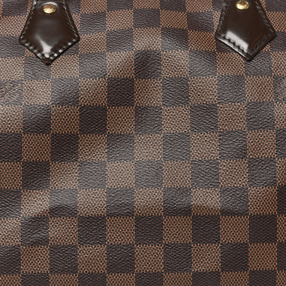 Louis Vuitton Damier Ebene Speedy 30 7 of 9
