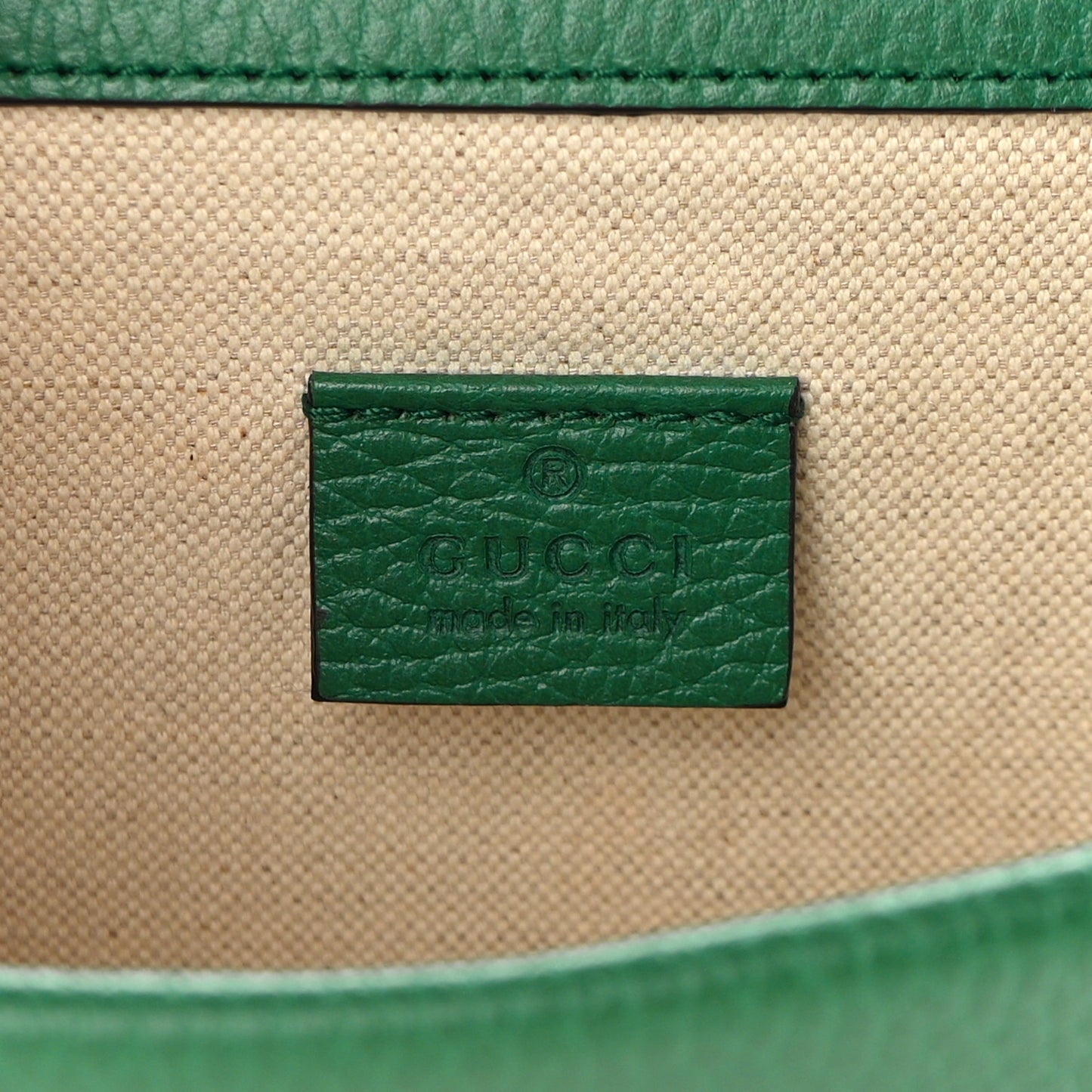 Calfskin Mini Dionysus Shoulder Bag Emerald