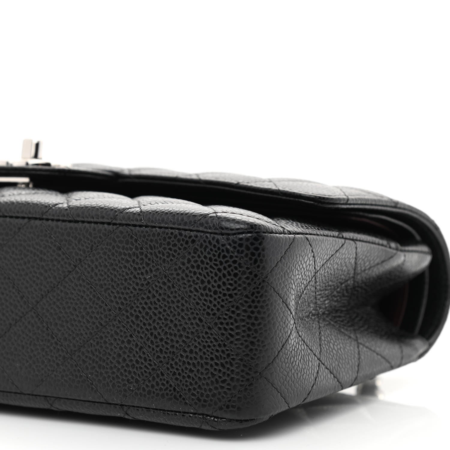 Chanel Caviar Quilted Medium Double Flap Black 10 of 10
