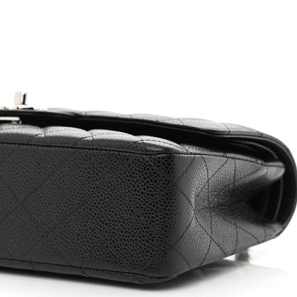 Chanel Caviar Quilted Medium Double Flap Black 10 of 10