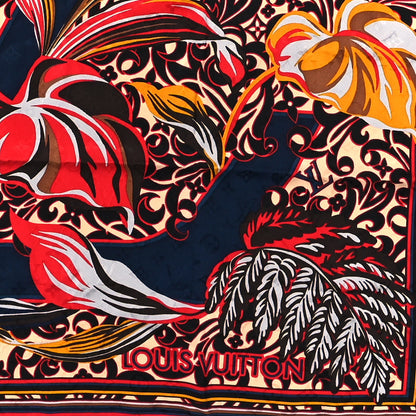 Louis Vuitton Silk Louis in The Jungle Scarf Multicolor 2 of 4