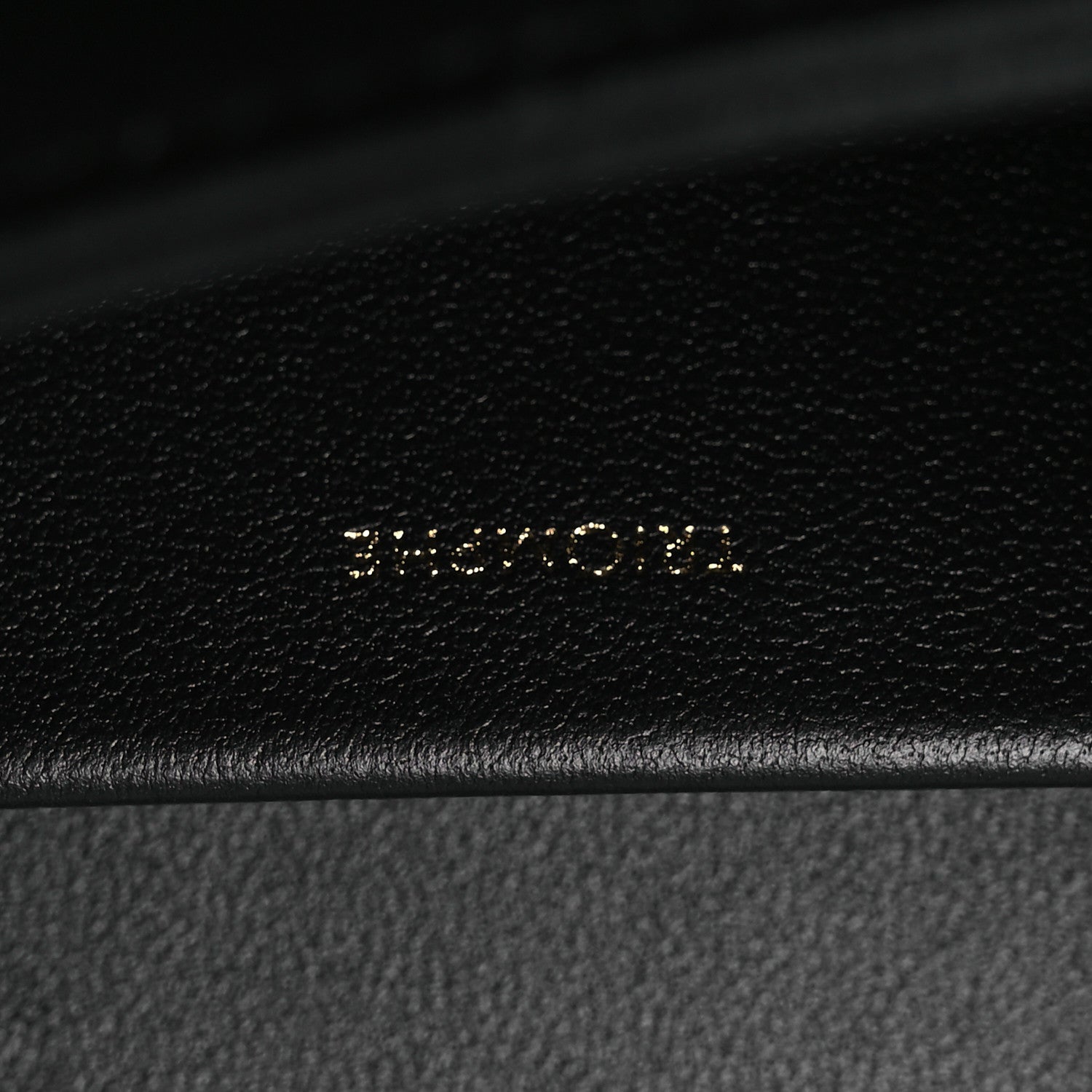Celine Shiny Calfskin Medium Triomphe Black 7 of 12