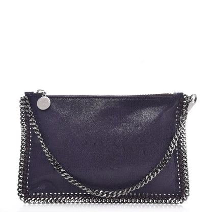 Stella McCartney Shaggy Deer Falabella Clutch Purple 1 of 8