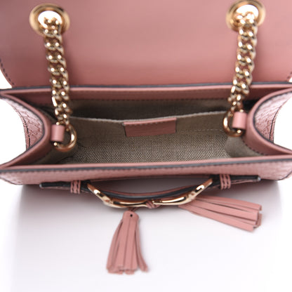 Gucci Microguccissima Mini Emily Shoulder Bag Soft Pink 5 of 11