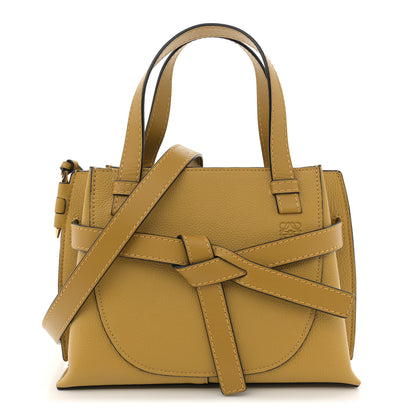 Loewe Calfskin Mini Gate Tote Ochre 1 of 10