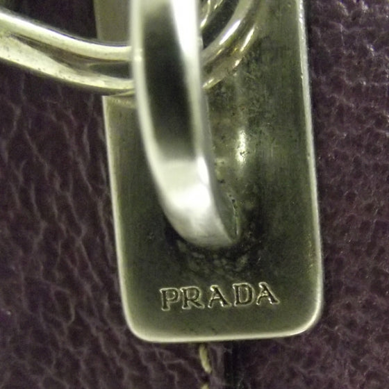 Prada Canapa Cinghiale Bowler Viola 12 of 15