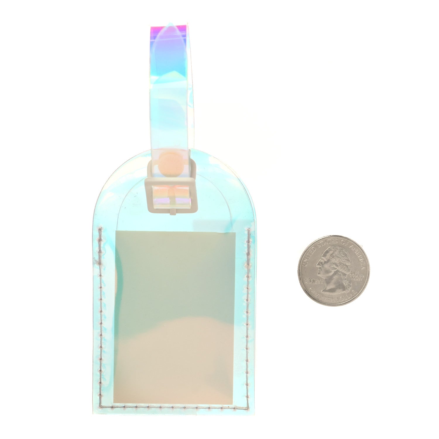 Louis Vuitton PVC Luggage Tag Iridescent Prism 2 of 3
