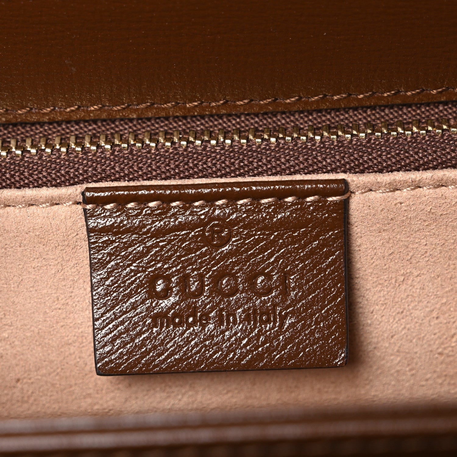 Gucci GG Supreme Monogram Horsebit 1955 Shoulder Bag Beige Brown Sugar 6 of 10