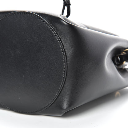Burberry Calfskin Monogram Motif TB Bucket Black 9 of 9