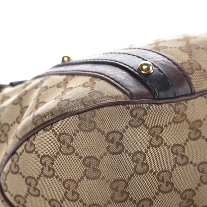 Gucci Monogram Interlocking G Tote Dark Brown 12 of 16