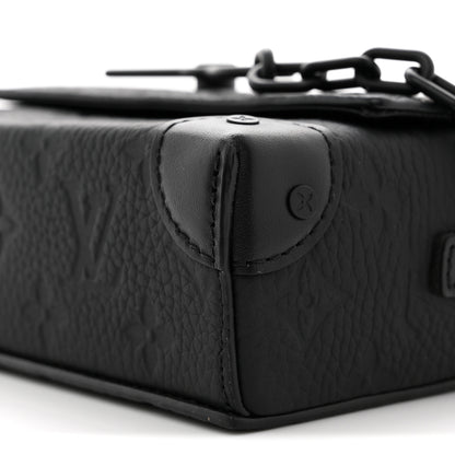 Louis Vuitton Taurillon Monogram Steamer Wearable Wallet Black 9 of 9