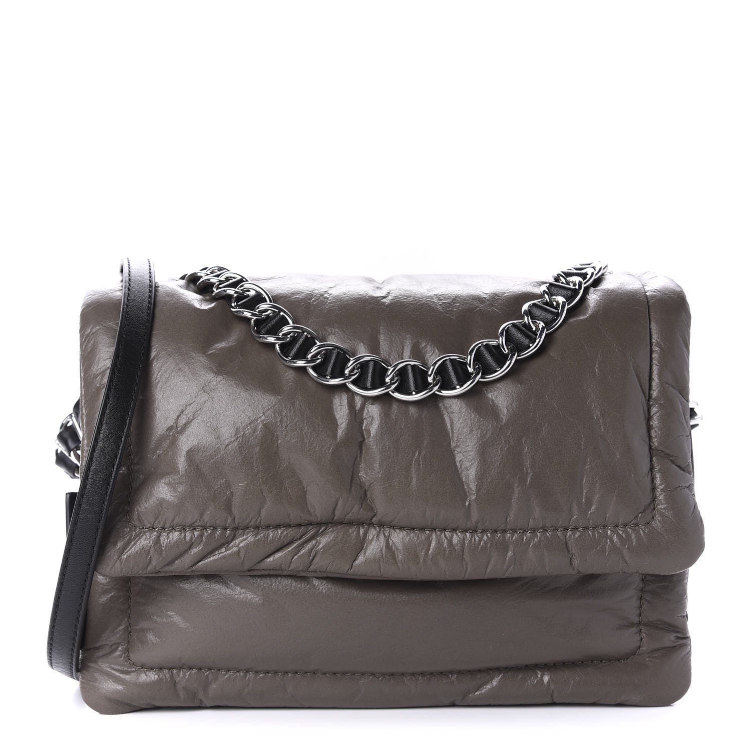 Marc Jacobs Lambskin The Pillow Bag Loam Soil 1 of 10