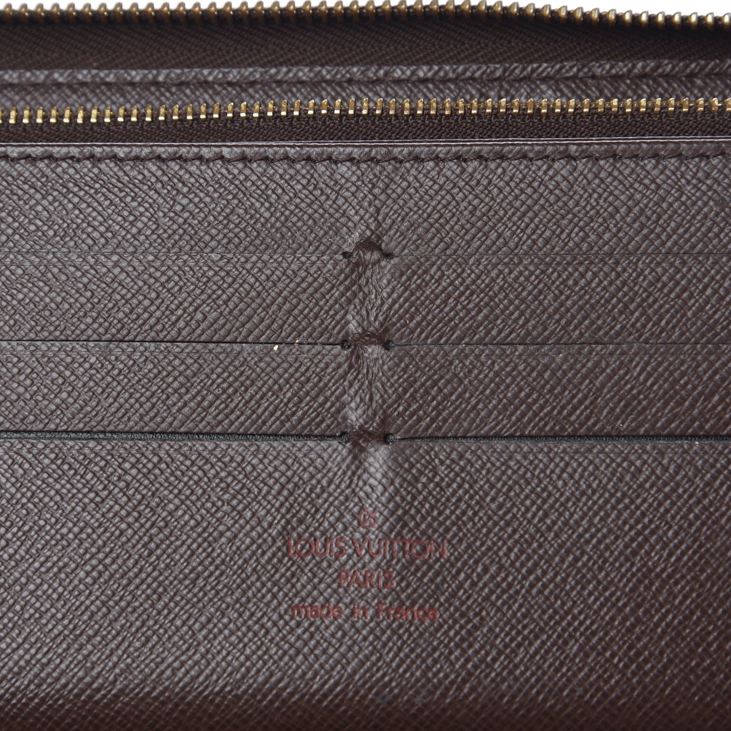 Louis Vuitton Damier Ebene Zippy Organizer Wallet 8 of 18