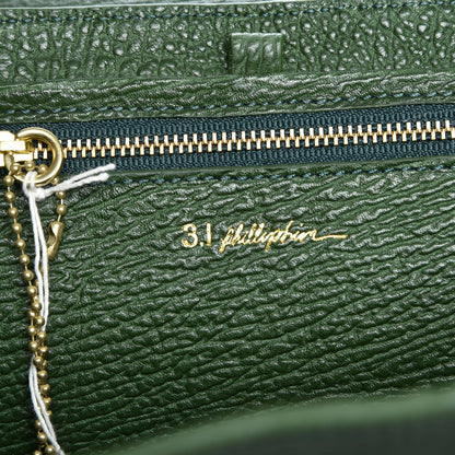 3.1 Phillip Lim 3.1 Textured Calfskin Large Pashli Satchel Jade 6 of 7