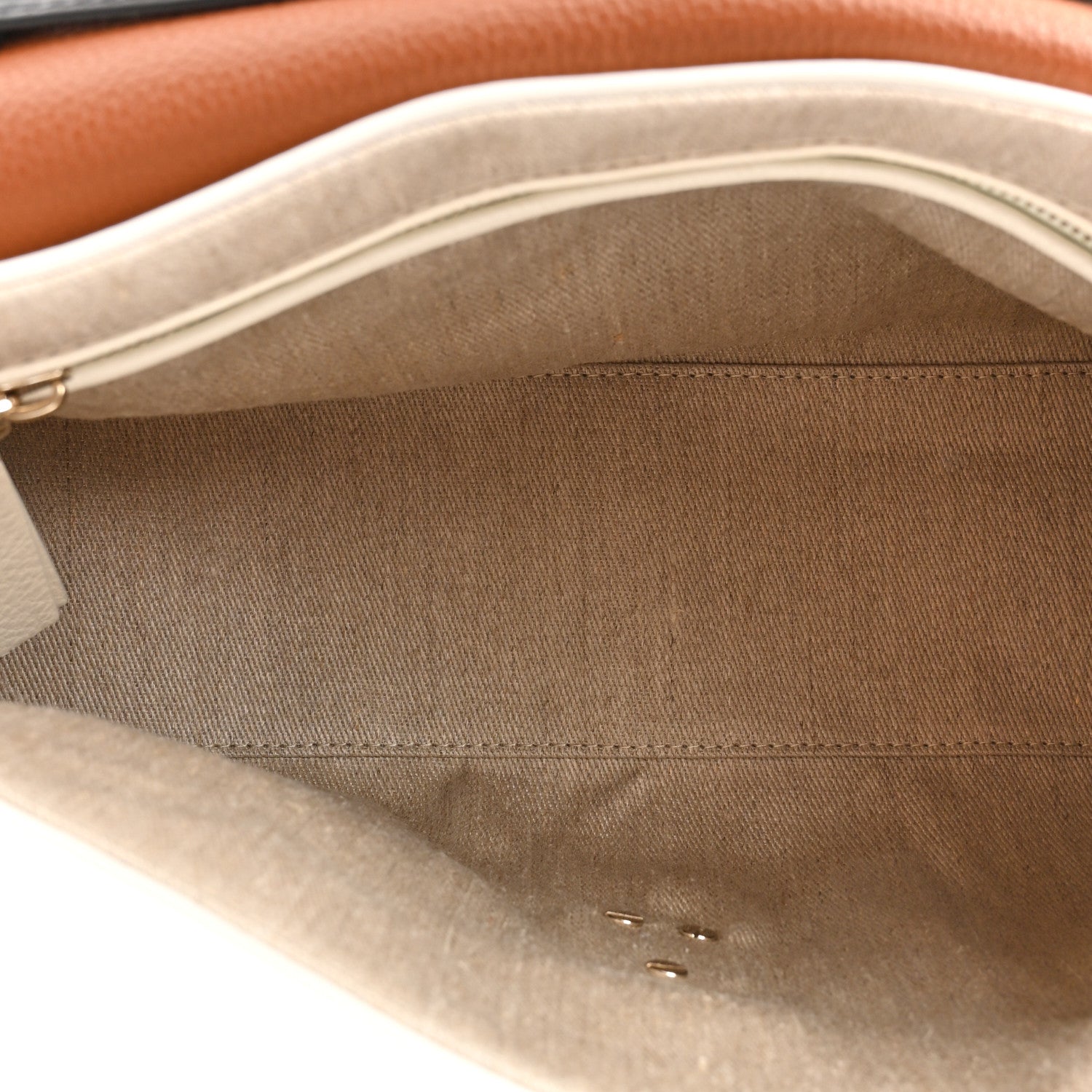 Chloe Grained Calfskin Medium Penelope Shoulder Bag White 5 of 11