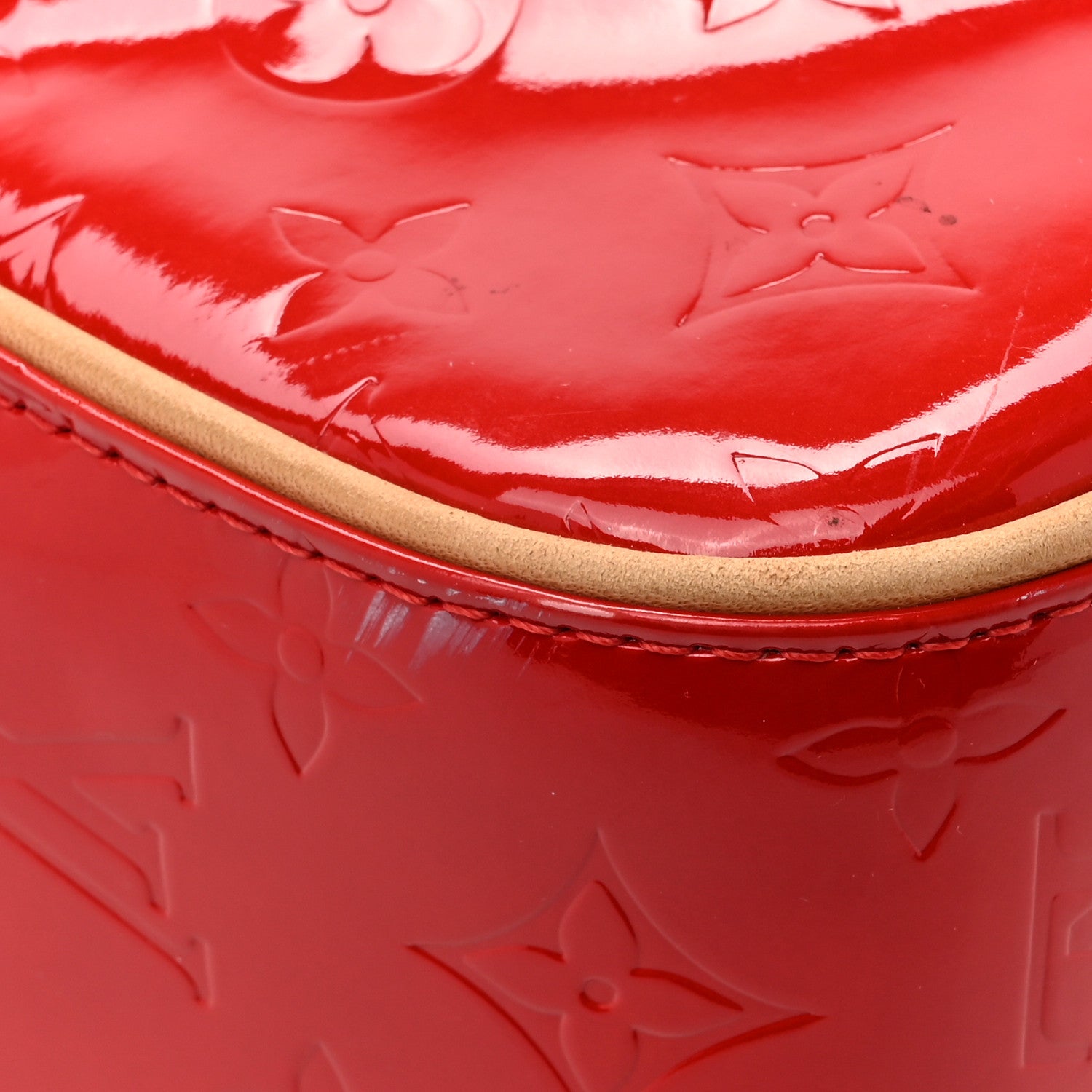 Louis Vuitton Vernis Sutton Rouge 16 of 18
