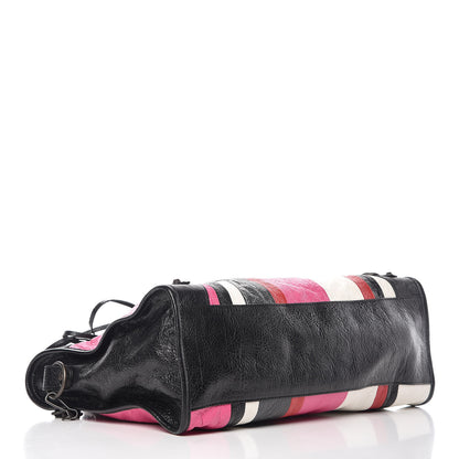 Balenciaga Agneau Arena Multicolore Classic Hardware City Rose Gris White Black Rouge 4 of 9