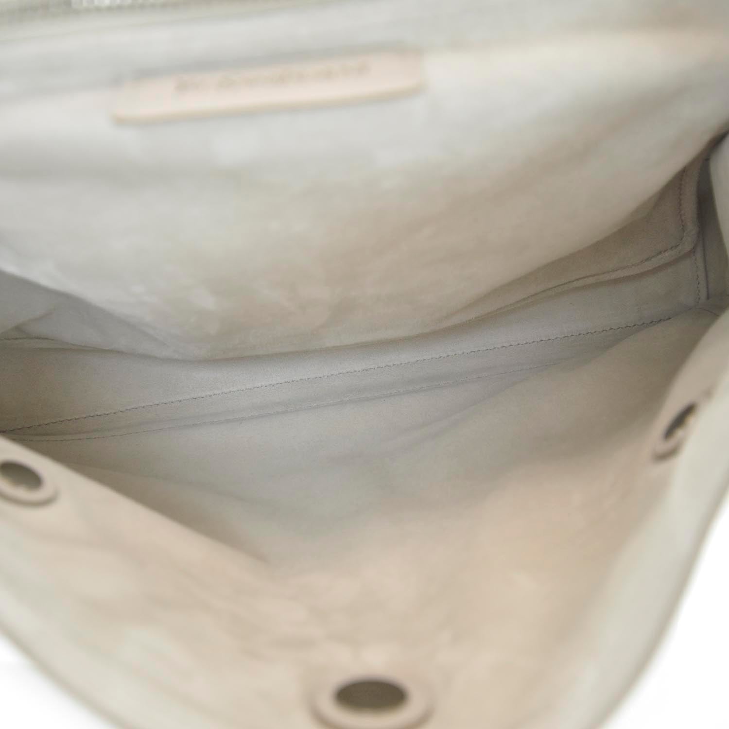 Saint Laurent Leather Medium Muse Two White 7 of 9