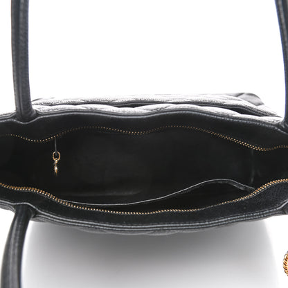 Chanel Caviar Quilted Medallion Tote Black 4 of 4