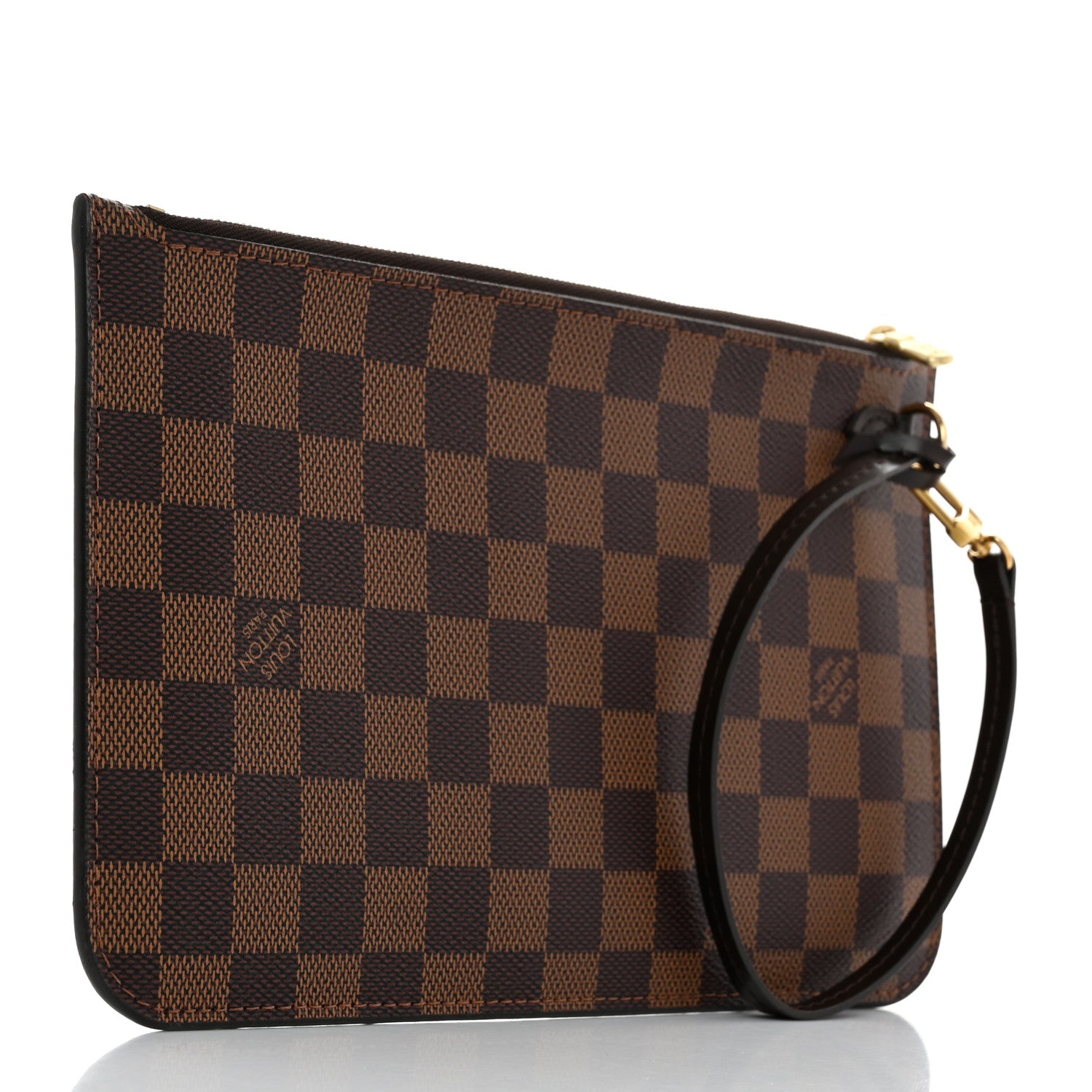 Louis Vuitton Damier Ebene Neverfull MM GM Pochette 3 of 7