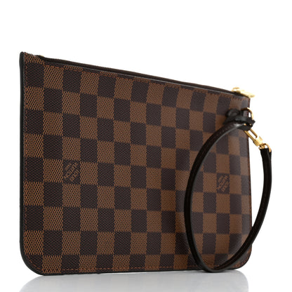 Louis Vuitton Damier Ebene Neverfull MM GM Pochette 3 of 7