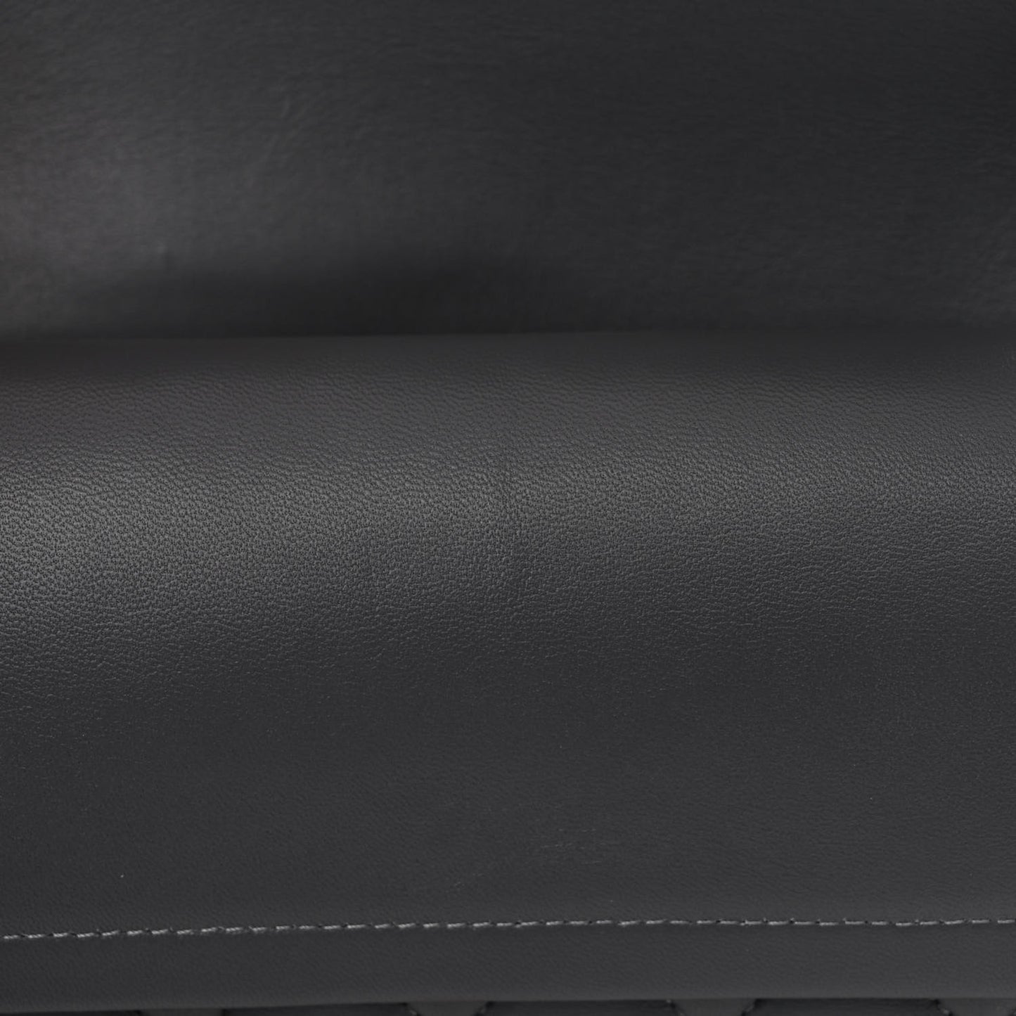 Caviar Quilted Medium Double Flap Dark Grey