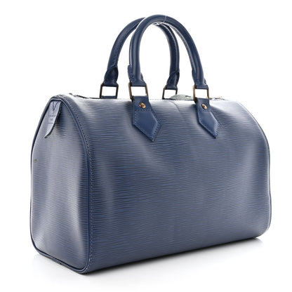 Louis Vuitton Epi Speedy 25 Myrtille 3 of 10