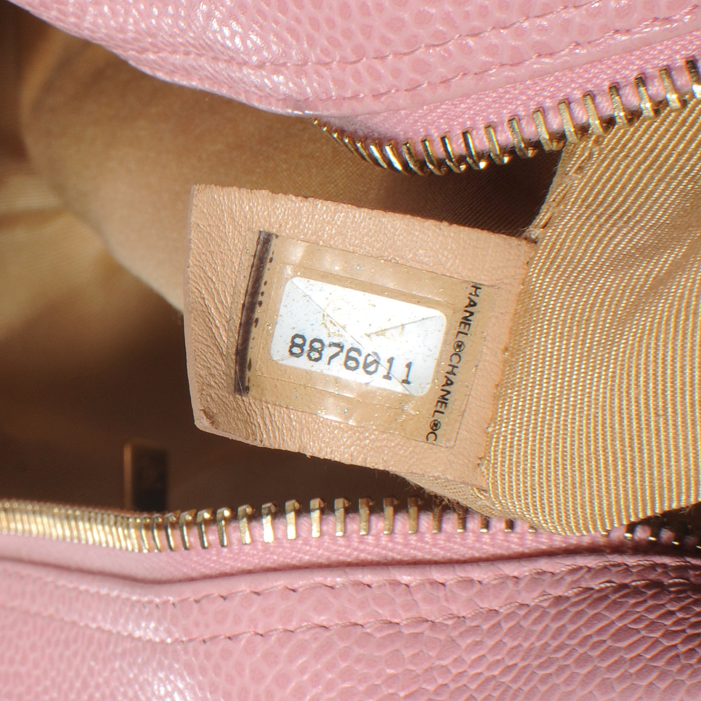 Caviar Quilted Small Bowler Pink