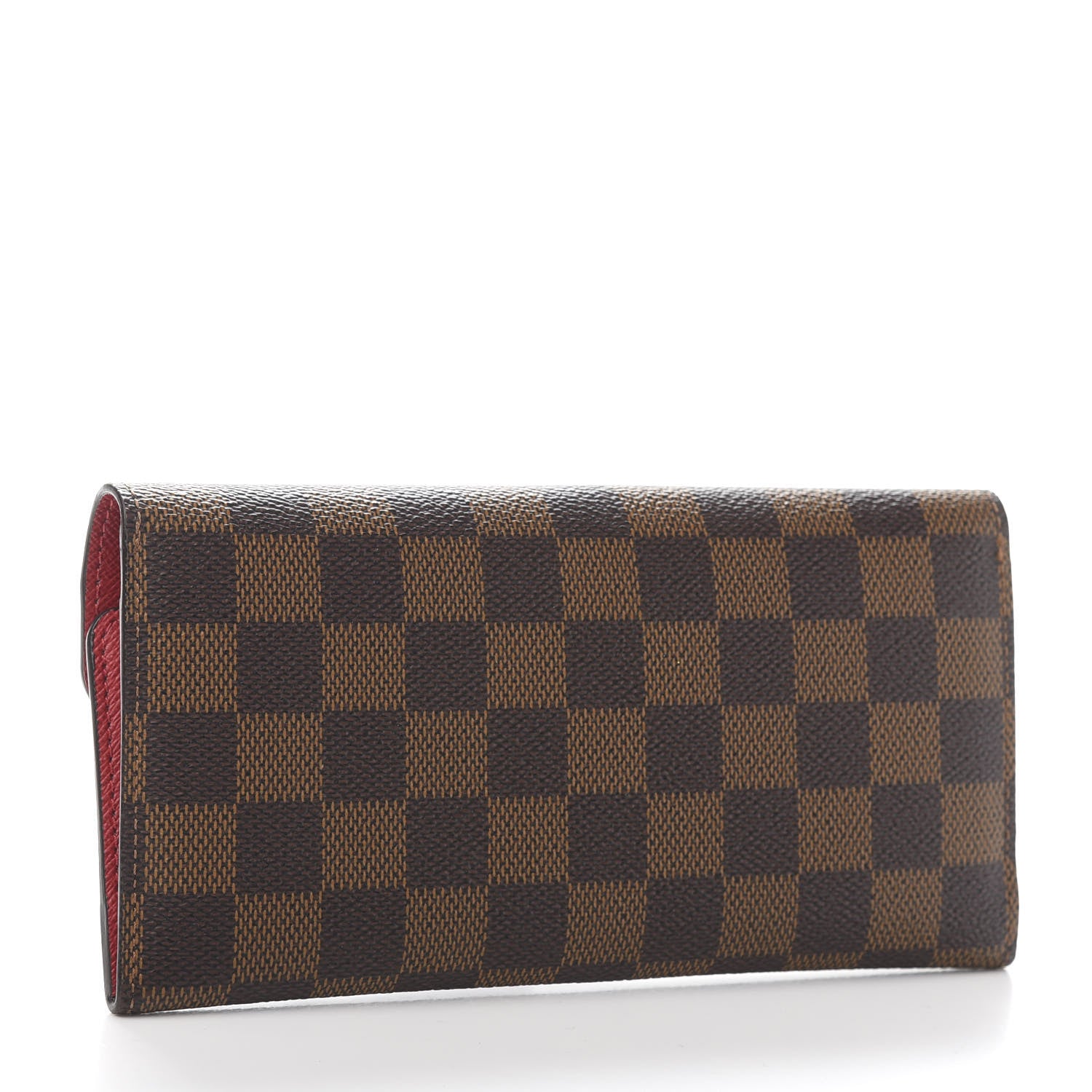 Louis Vuitton Damier Ebene Josephine Wallet Red 4 of 13