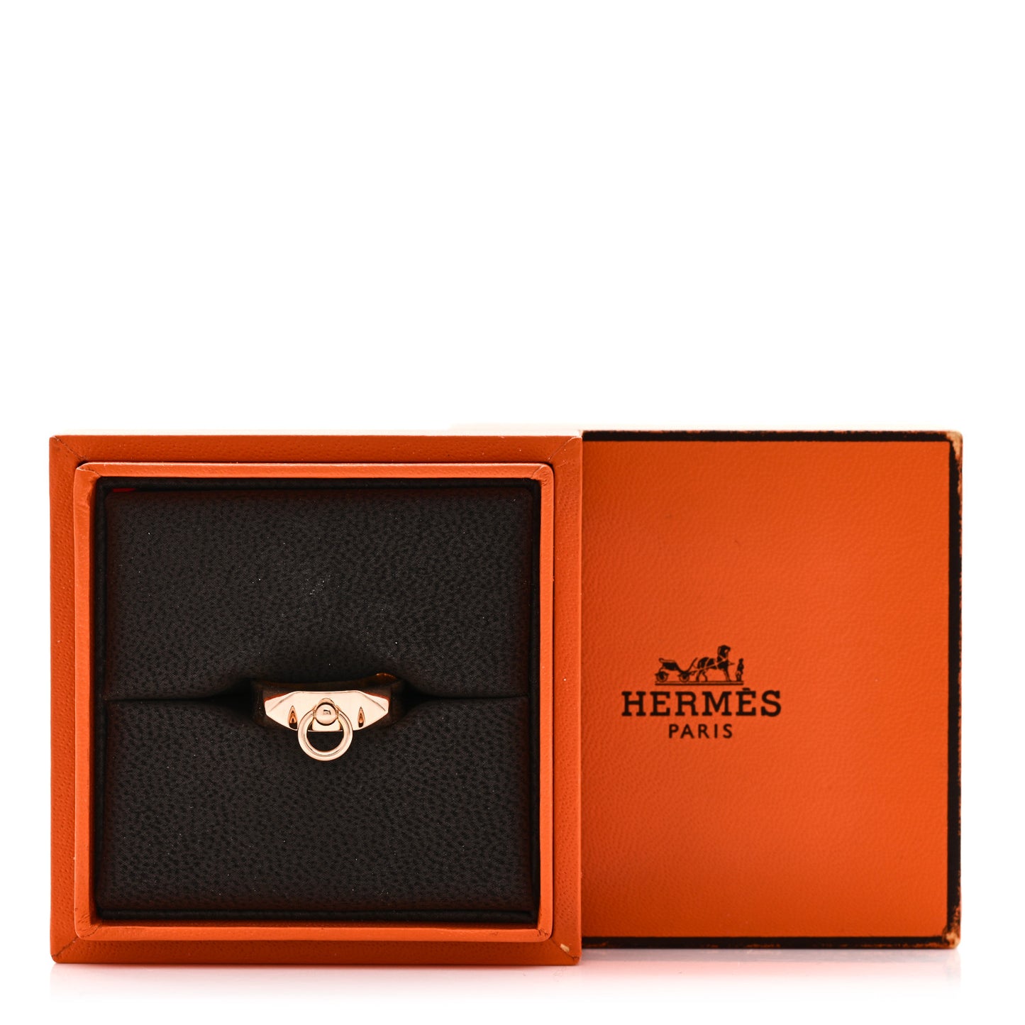 18K Rose Gold PM Collier De Chien Ring 52 6