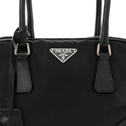 Prada Nylon Small Bowler Black 7 of 13