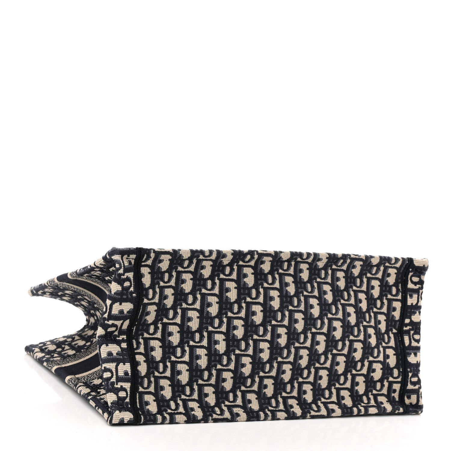 Christian Dior Oblique Medium Book Tote Blue Multicolor 4 of 10