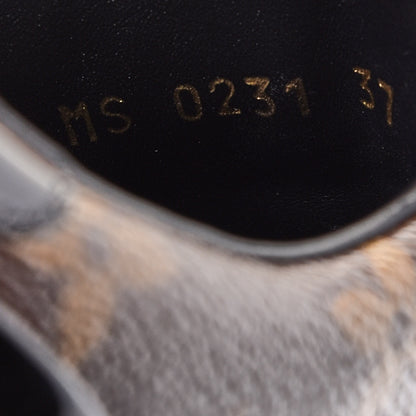 Louis Vuitton Patent Monogram Frontrow Sneakers 37 9 of 12