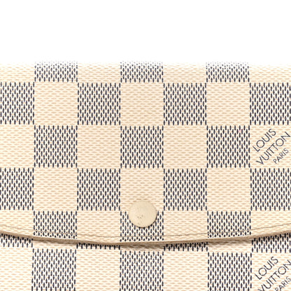Louis Vuitton Damier Azur Emilie Wallet 8 of 9