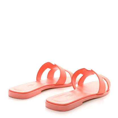 Hermes Epsom Oran Sandals 39 Orange Joey 4 of 9