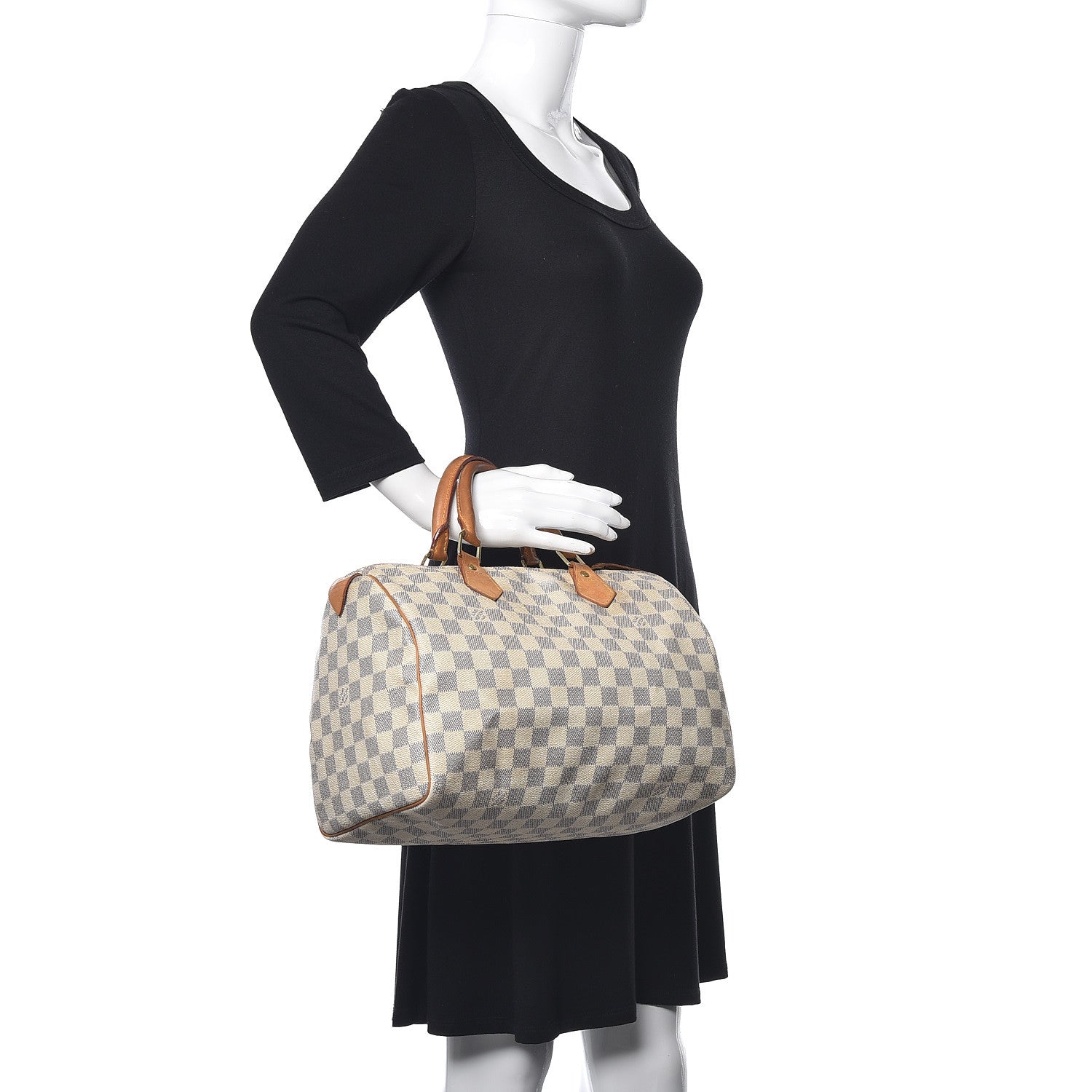 Louis Vuitton Damier Azur Speedy 30 2 of 29