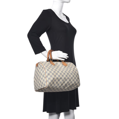 Louis Vuitton Damier Azur Speedy 30 2 of 29