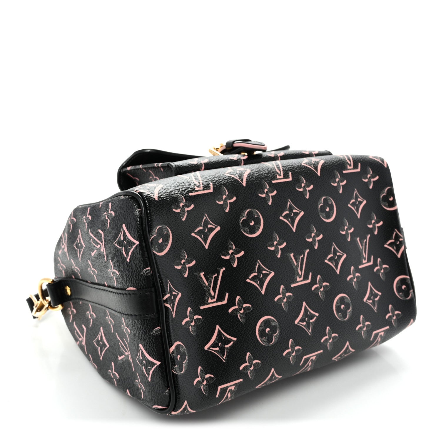 Louis Vuitton Monogram Fall for You Speedy Bandouliere 25 Black 4 of 9