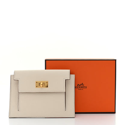 Hermes Epsom Kelly Pocket Compact Wallet Nata 9 of 9