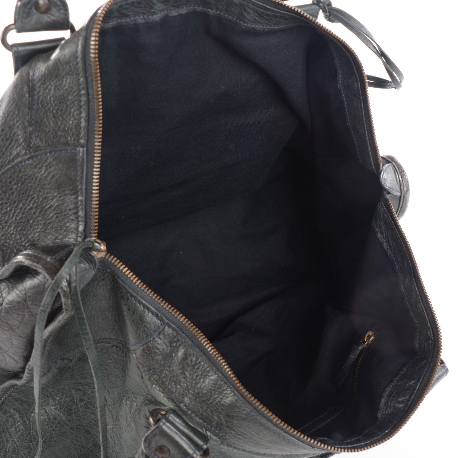 Balenciaga Agneau Classic Hardware Work Anthracite 2 of 11
