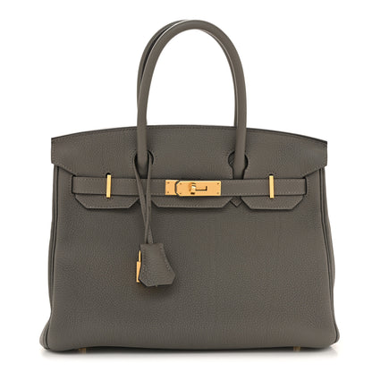 Hermes Togo Birkin 30 Gris Meyer 1 of 11